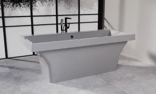 Ванна из искусственного камня Astra-Form Капри 01010034 180x80 см белый глянец